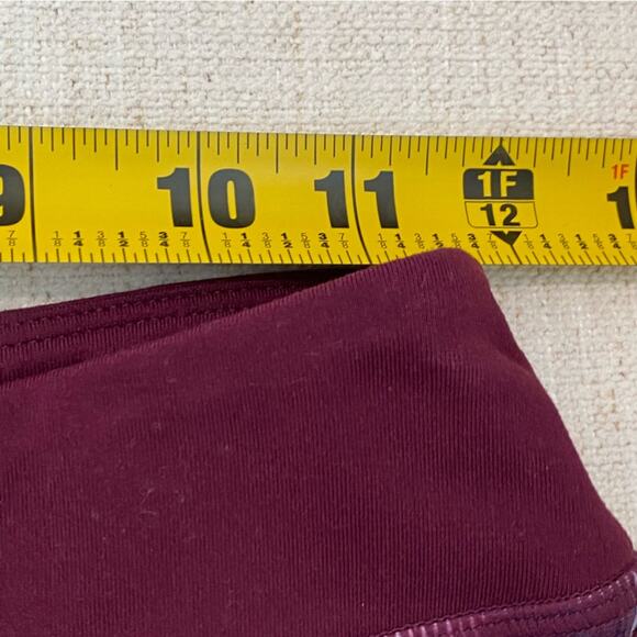 Gymshark Strada Earth full length leggings maroon teal print size Small - Picture 9 of 9